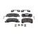 Brake Pad Set, disc brake PREMIER ECO FRICTION FDB1988 Ferodo, Thumbnail 2