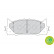 Brake Pad Set, disc brake PREMIER ECO FRICTION FDB1991 Ferodo, Thumbnail 2