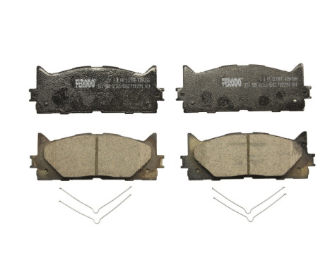 Brake Pad Set, disc brake PREMIER ECO FRICTION FDB1991 Ferodo