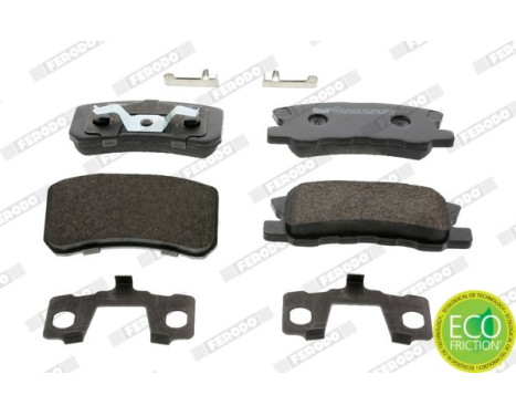 Brake Pad Set, disc brake PREMIER ECO FRICTION FDB1992 Ferodo, Image 3