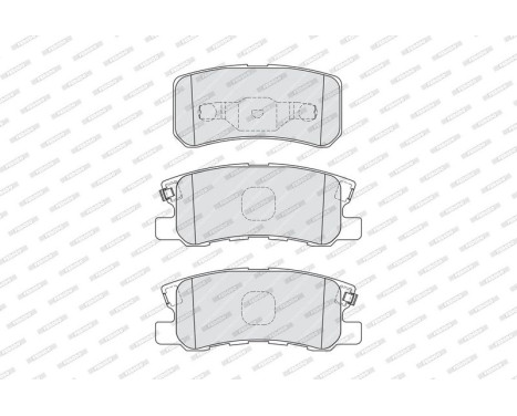Brake Pad Set, disc brake PREMIER ECO FRICTION FDB1992 Ferodo, Image 3