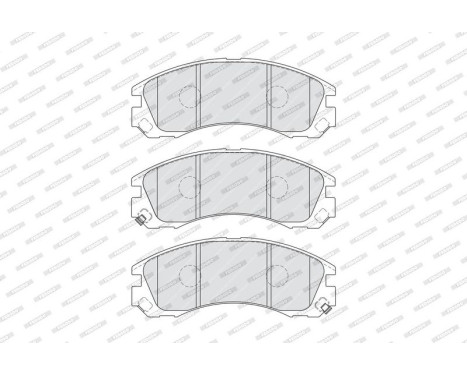 Brake Pad Set, disc brake PREMIER ECO FRICTION FDB1993 Ferodo, Image 3