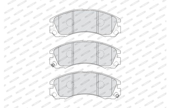 Brake Pad Set, disc brake PREMIER ECO FRICTION FDB1993 Ferodo, Image 3