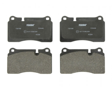 Brake Pad Set, disc brake PREMIER ECO FRICTION FDB1996 Ferodo