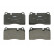 Brake Pad Set, disc brake PREMIER ECO FRICTION FDB1996 Ferodo