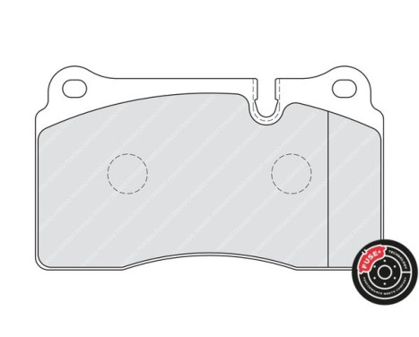 Brake Pad Set, disc brake PREMIER ECO FRICTION FDB1996 Ferodo, Image 5