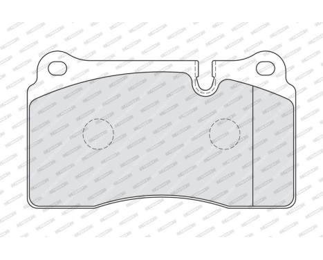 Brake Pad Set, disc brake PREMIER ECO FRICTION FDB1996 Ferodo, Image 5
