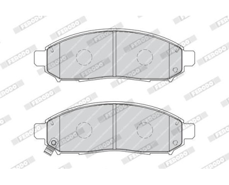 Brake Pad Set, disc brake PREMIER ECO FRICTION FDB1997 Ferodo, Image 4