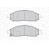 Brake Pad Set, disc brake PREMIER ECO FRICTION FDB1997 Ferodo, Thumbnail 4
