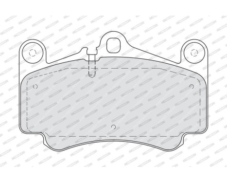 Brake Pad Set, disc brake PREMIER ECO FRICTION FDB1998 Ferodo, Image 3