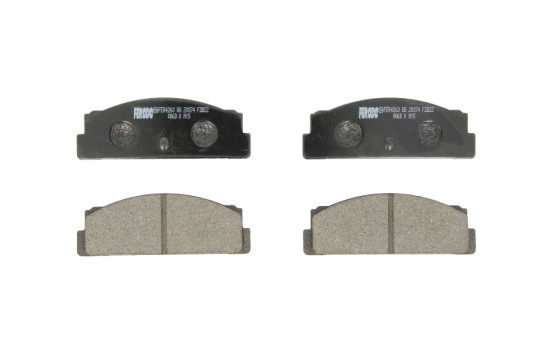 Brake Pad Set, disc brake PREMIER ECO FRICTION FDB22 Ferodo
