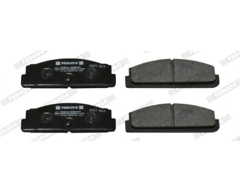 Brake Pad Set, disc brake PREMIER ECO FRICTION FDB22 Ferodo, Image 3