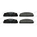 Brake Pad Set, disc brake PREMIER ECO FRICTION FDB22 Ferodo, Thumbnail 3