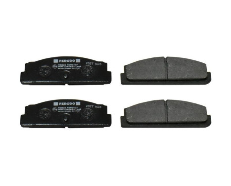 Brake Pad Set, disc brake PREMIER ECO FRICTION FDB22 Ferodo, Image 2
