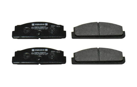 Brake Pad Set, disc brake PREMIER ECO FRICTION FDB22 Ferodo, Image 2