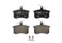 Brake Pad Set, disc brake PREMIER ECO FRICTION FDB222 Ferodo