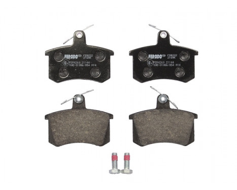 Brake Pad Set, disc brake PREMIER ECO FRICTION FDB222 Ferodo