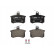 Brake Pad Set, disc brake PREMIER ECO FRICTION FDB222 Ferodo