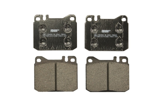Brake Pad Set, disc brake PREMIER ECO FRICTION FDB243 Ferodo
