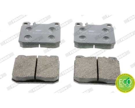 Brake Pad Set, disc brake PREMIER ECO FRICTION FDB243 Ferodo, Image 3