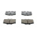 Brake Pad Set, disc brake PREMIER ECO FRICTION FDB288 Ferodo, Thumbnail 2