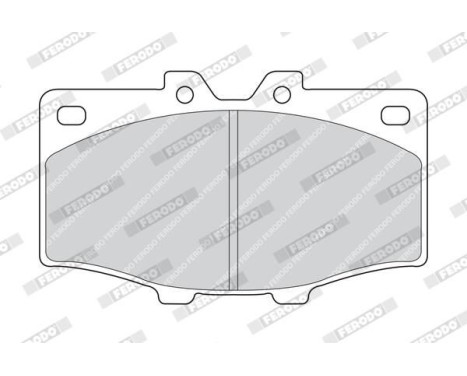 Brake Pad Set, disc brake PREMIER ECO FRICTION FDB288 Ferodo, Image 3