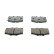 Brake Pad Set, disc brake PREMIER ECO FRICTION FDB288 Ferodo, Thumbnail 2