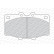 Brake Pad Set, disc brake PREMIER ECO FRICTION FDB288 Ferodo, Thumbnail 3