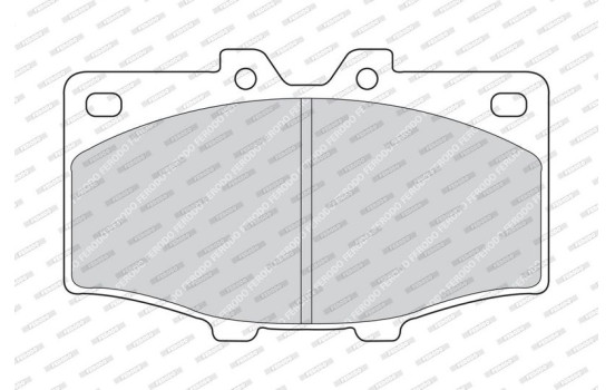 Brake Pad Set, disc brake PREMIER ECO FRICTION FDB288 Ferodo, Image 3