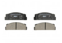 Brake Pad Set, disc brake PREMIER ECO FRICTION FDB29 Ferodo