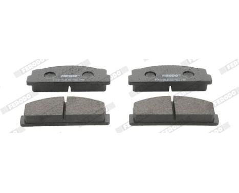 Brake Pad Set, disc brake PREMIER ECO FRICTION FDB29 Ferodo, Image 3
