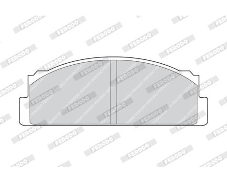 Brake Pad Set, disc brake PREMIER ECO FRICTION FDB29 Ferodo, Image 3