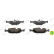 Brake Pad Set, disc brake PREMIER ECO FRICTION FDB296 Ferodo, Thumbnail 3