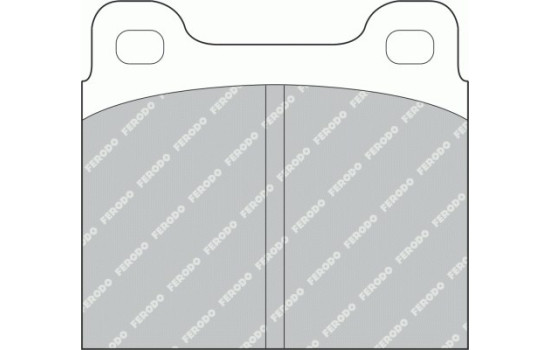 Brake Pad Set, disc brake PREMIER ECO FRICTION FDB2M Ferodo, Image 2