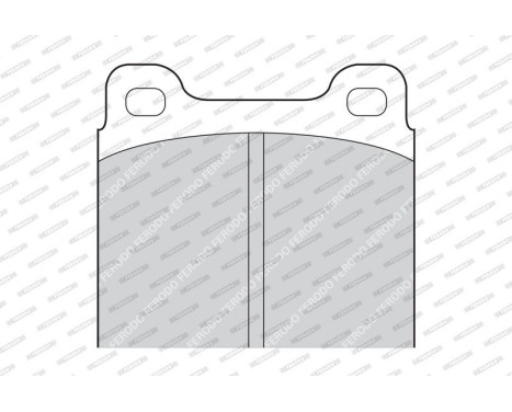 Brake Pad Set, disc brake PREMIER ECO FRICTION FDB2M Ferodo, Image 4