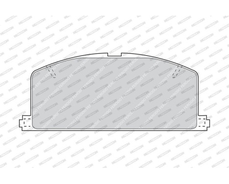 Brake Pad Set, disc brake PREMIER ECO FRICTION FDB308 Ferodo, Image 4