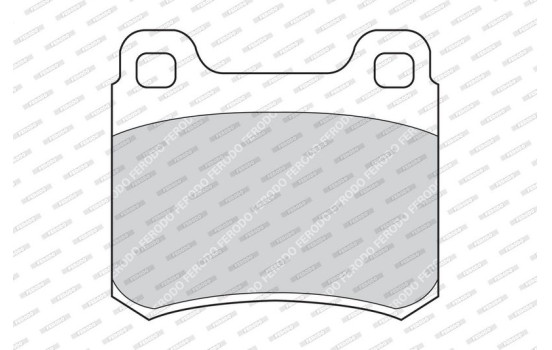 Brake Pad Set, disc brake PREMIER ECO FRICTION FDB328 Ferodo, Image 4