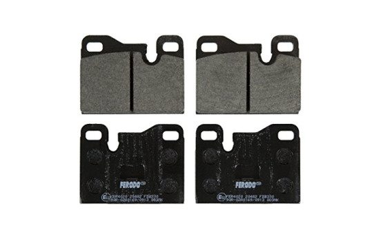 Brake Pad Set, disc brake PREMIER ECO FRICTION FDB330 Ferodo