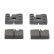 Brake Pad Set, disc brake PREMIER ECO FRICTION FDB330 Ferodo, Thumbnail 3
