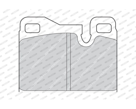 Brake Pad Set, disc brake PREMIER ECO FRICTION FDB330 Ferodo, Image 4