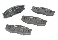 Brake Pad Set, disc brake PREMIER ECO FRICTION FDB340 Ferodo