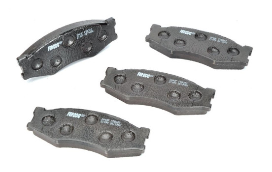 Brake Pad Set, disc brake PREMIER ECO FRICTION FDB340 Ferodo