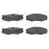 Brake Pad Set, disc brake PREMIER ECO FRICTION FDB340 Ferodo, Thumbnail 5
