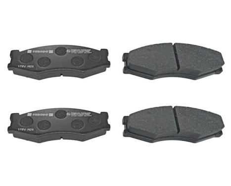 Brake Pad Set, disc brake PREMIER ECO FRICTION FDB340 Ferodo, Image 3
