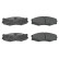 Brake Pad Set, disc brake PREMIER ECO FRICTION FDB340 Ferodo, Thumbnail 3