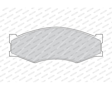 Brake Pad Set, disc brake PREMIER ECO FRICTION FDB340 Ferodo, Image 4