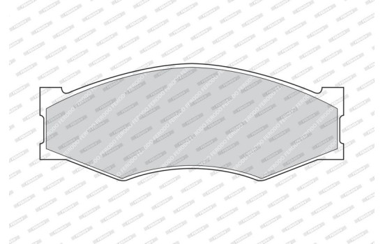 Brake Pad Set, disc brake PREMIER ECO FRICTION FDB340 Ferodo, Image 4