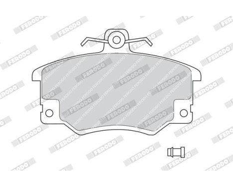 Brake Pad Set, disc brake PREMIER ECO FRICTION FDB370 Ferodo, Image 3