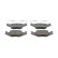Brake Pad Set, disc brake PREMIER ECO FRICTION FDB385 Ferodo, Thumbnail 3