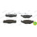 Brake Pad Set, disc brake PREMIER ECO FRICTION FDB392 Ferodo, Thumbnail 4